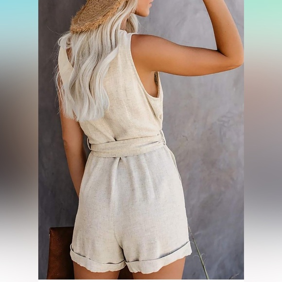 Button down romper - Picture 3 of 4